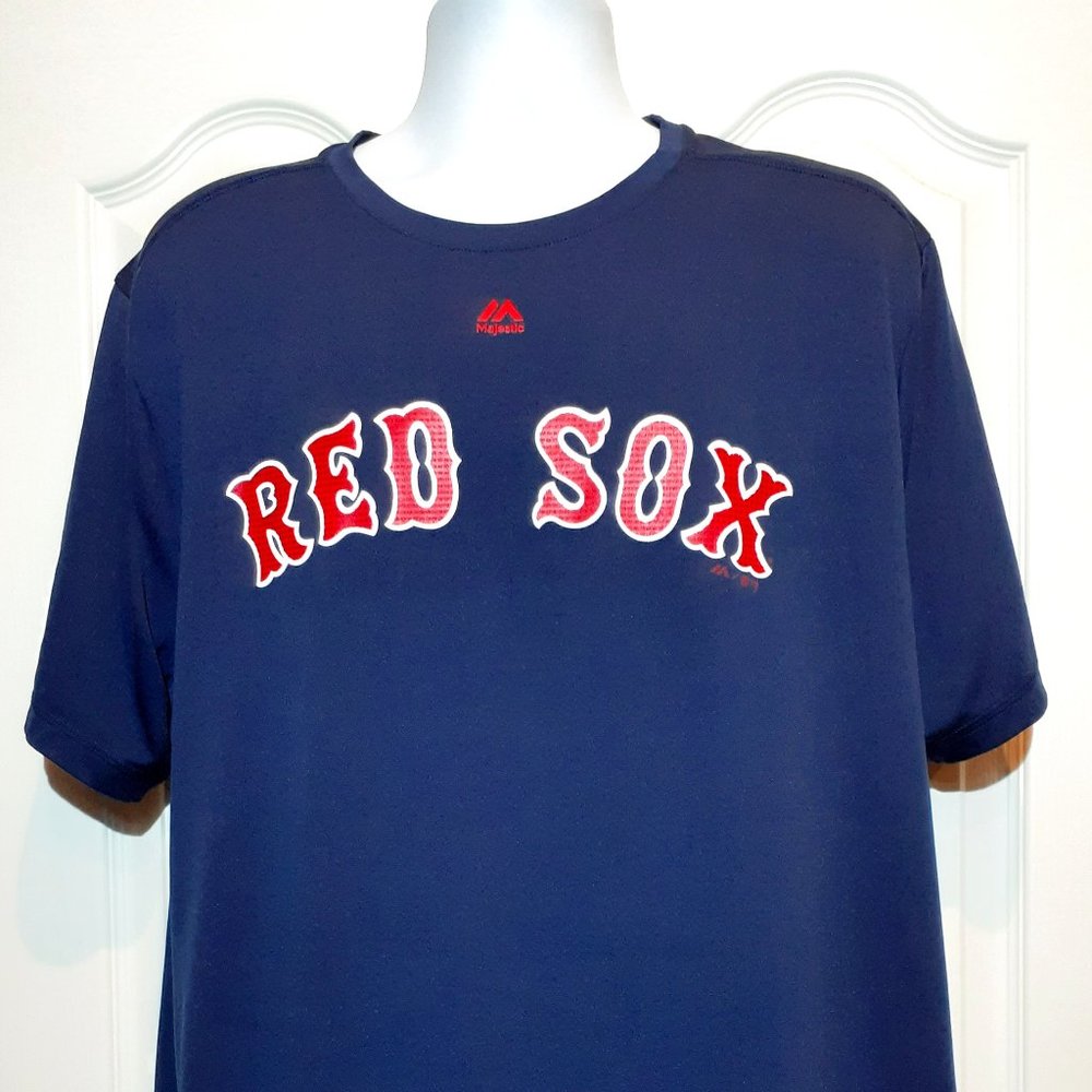 OFFICIAL MLB MAJESTIC BOSTON RED SOX TEE